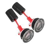 IDEANATEGRATE Jauge de Niveau et Indicateur pour Réservoir de Générateur, 2 Pièces en Acrylique, Mesure Précise pour Moteurs 145 154 168F, Accessoire pour Maintenance Industrielle