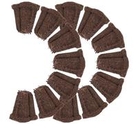 IDEANATEGRATE Kit de 30 Blocs de Culture Hydroponique en Fibre Végétale et Tourbe Trous Préformés pour Jardinage Commercial et Multiplication des Plantes et Fleurs