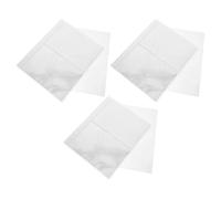 IDEANATEGRATE Lot de 30 Pochettes Plastiques Protège-fiches de Recettes 3 Trous Universels en Pvc, pour Classeur à Feuilles Mobiles, Gestion Facile et Compatible Grands Billets