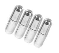 IDEANATEGRATE Lot de 4 Barres D’Agitation Magnétiques en Acier Inoxydable 6X22 MM Agitateur Magnétique pour Laboratoire Mélanges Chimiques et Boissons Usage Portable Réutilisable