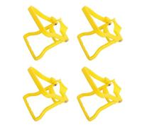 IDEANATEGRATE Lot de 4 Poignées en Plastique Jaune pour Seaux d'eau, Facilitant Le Levage Facile des Bouteilles Lourdes, Économie D'énergie pour Usage Domestique et Autres Lieux