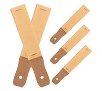 IDEANATEGRATE Lot de 5 Papiers de Verre pour Polir la Mine de Crayon, Planche en Carton Dense, Prise en Main Facile, pour Peinture et Dessin en Classe
