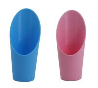 IDEANATEGRATE Lot de 5 Pelles à Terre en Plastique PP Légères pour Jardinage DIY, Pelle à Planter pour Rempotage de Plantes en Pot et Semences, Outil Pratique et Résistant Couleur Aléatoire