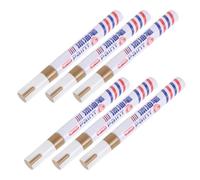 IDEANATEGRATE Lot de 6 Marqueurs Peinture pour Pierre Tombale Imperméables à Application Facile en Plastique, pour Restauration Rapide sur Site Funéraire