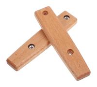 IDEANATEGRATE Manche de Spatule Remplaçable Espacement des Trous 65 Mm pour Ustensiles Cuisine en Bois Khaki Design Simple et Élégant, Poignée Antidérapante Facile à Installer