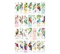 IDEANATEGRATE Marque-pages en Papier Rétro Solide Motifs Classiques Lot de 28 Usage Professionnel ou Personnel