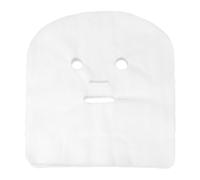 IDEANATEGRATE Masques Faciaux en Tissu Blanc 100pcs pour Soin Coréen Visage, Rétention D'humidité et Absorption Cutanée, pour Salons de Beauté
