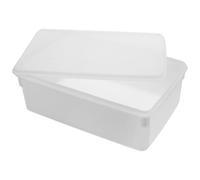 IDEANATEGRATE Moule à Glaçons Grand Bac Souple Plastique pour Bain Glacé Moule Multi-usage pour Blocs de Glace Glaçons Gelée et Boissons Froides Facile à Utiliser et Réutilisable