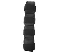 IDEANATEGRATE Pack de Glace en Nylon Noir Ergonomique pour Jambes de Cheval Protège et Soulage la Fatigue Musculaire , Résistant à L'abrasion , pour L'entraînement Équestre