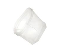 IDEANATEGRATE Passoire Alimentaire Réutilisable Forme en U en Polyester Blanc Facile à Ouvrir et Fermer Adaptée pour Yaourtière et Fromagère Maille