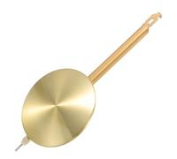 IDEANATEGRATE Pendule d'Horloge en Métal 20 CM pour Remplacement de Pendule Murale de Remplacement Pratique Accessoire pour Horloge Mécanique Ancienne et DIY