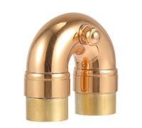 IDEANATEGRATE Petit coude en laiton doré pour partie de trompette, accessoire pratique et ajustable, conçu pour professionnels et amateurs