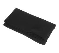 IDEANATEGRATE Pochette à Balles de Tennis Noire Bande Élastique et Fermeture Éclair, Accessoire Pratique pour Ranger Balles de Golf et Baseballs, Portable la Taille