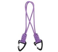 IDEANATEGRATE Porte-clés Accessoire Multifonctionnel Lot de 2 Paracorde avec Mousqueton en Alliage D'aluminium en Polyester et Pp pour Usage Quotidien et Pique-