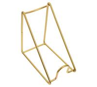 IDEANATEGRATE Présentoir à Vin en Fer Doré, Rack Bouteille de Vin Pratique et Stable pour Table, Support à Bouteille Design Moderne pour Rangement et Exposition