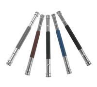 IDEANATEGRATE Prolongateur de Crayons en Acier Inoxydable 5pcs, Résistant la Déformation, Pratique à Ranger, pour Famille et Amis Artistes