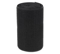 IDEANATEGRATE Protection de Câble de Sol Réutilisable en Polyester avec Fermeture Auto-agrippante pour Gestion de Câble Multiple, pour Escaliers et Stands, Couleur Noire