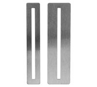 IDEANATEGRATE Protector fingerboard 2pcs métal pour polissage frettes guitare acoustique accessoires pour basses et guitares