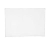 IDEANATEGRATE Protège-certificat de Naissance Rigide en Plastique Transparent, Pochette Légère et Sécurisée pour Documents Importants et Voyages, Format 7,4 X 5,2