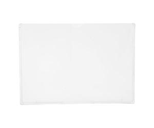 IDEANATEGRATE Protège-certificat de Naissance Rigide en Plastique Transparent, Pochette Légère et Sécurisée pour Documents Importants et Voyages, Format 7,4 X 5,2