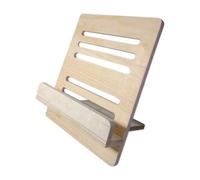 IDEANATEGRATE Pupitre de Lecture pour Partitions Musicales et Recettes à Domicile en Bois Khaki Design Simple et Finition Soignée, Support Pliable Gain de Place Assuré pour Garçon et Filles