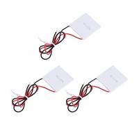 IDEANATEGRATE Réfrigération pour Climatiseur Tec1-12706 Blanc, Refroidisseur Thermoélectrique Compact Haute Puissance Précis Température, Lot de 3 Pièces