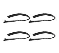 IDEANATEGRATE Sangles Antidérapantes en Nylon Multi-Usage Lot de 4 pour Fixation de Roue de Vélo pour Accessoires Vélo Route et Réparation