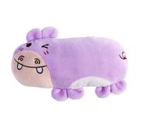 IDEANATEGRATE Sonore à Mâcher Interactif pour Chiens et Chats en Peluche Pourpre pour Compagnonnage et Entraînement des Animaux de Compagnie