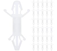 IDEANATEGRATE Support de Carte Pcb en Nylon Blanc, Léger et Portable, Lot de 100pcs pour Montage et Isolation de Circuits Imprimés Industriels