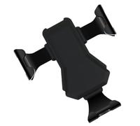 IDEANATEGRATE Support de Téléphone Voiture Noir en Abs, Montage Pratique sur Grille D'aération, Design Compact et Simple, pour Conduite et Bureau