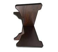 IDEANATEGRATE Support pour Handpan en Bois Marron Structure Stable, Support Facile à Retirer et Rangement Pratique pour Steel Tongue Drum Extérieur