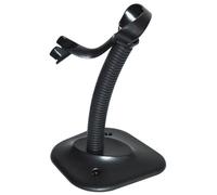 IDEANATEGRATE Support Stable pour Lecteur de Codes-Barres Noir en PP, Base Antidérapante, pour Supermarchés et Magasins, Compatible Douchette Code Barre Portable