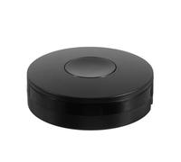 IDEANATEGRATE Télécommande Infrarouge sans Fil Noire Connectivité WiFi et Contrôle Via Smartphone pour Maison Intelligente en Plastique Compact