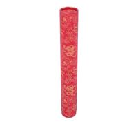 IDEANATEGRATE Tube à Documents Télescopique Rouge en Carton Rigide, Léger et Résistant pour Rangement et Transport D'affiches, pour Usage en Voyage ou Création Extérieure