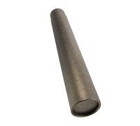 IDEANATEGRATE Tube avec Bouchon Sécurisé Porte-affiches Extensible en Papier Noir pour Rangement et Transport de Posters, Documents et Dessins, pour Artistes et Étudiants