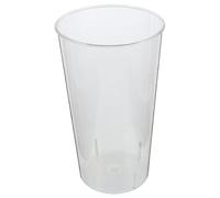 IDEANATEGRATE Vase à Fleurs Acrylique Transparent Rond pour Maison Hôtel ou Boutique Grand Vase Décoratif pour Fleurs Fraîches et Séchées Modèle Petit