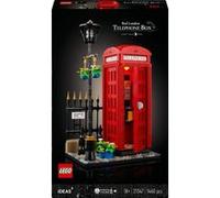 Ideas 21347 cabine téléphonique londonienne décoration maison pour les anglophiles Multicolore G