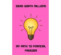 Ideas Worth Millions: Write Down, Organize, and Grow the Bright Ideas That Spark Your Wealth Journey In Pink