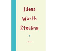 Ideas Worth Stealing: A Notebook to Capture the Thoughts of the Inspired Mind