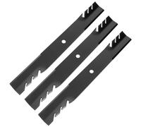 IDEASURE 103-0301 Lot de 3 lames de mulching pour tondeuse à gazon de 152,4 cm, compatibles avec Exmark Lazer Z AS XP XS Turf Ranger Bad Boy Toro, remplace 103-2530 1-633483 1-613112 602771 96-319