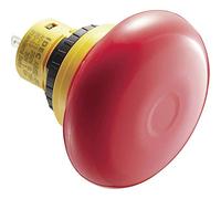 Idec AB6E-4BV02PRH Interrupteur d'arrêt d'urgence 250 V/AC 3 A 2 Oeffner IP65 1 pièce