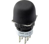 Idec HE5B-M2PB HE5B-M2PB Interrupteur à bascule 125 V/AC, 30 V/DC 3 A 1 x On/Off/On à accrochage (L x l x H) 20 x 20 x 31 mm IP40