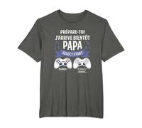 Idée Annonce Grossesse Originale Futur Papa Gamer Humour T-Shirt