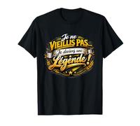 Idée Cadeau Anniversaire Homme Humour Je Deviens Une Légende T-Shirt