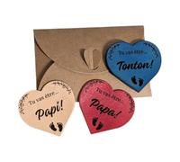 Idée Cadeau Annonce Grossesse Coeur en Cuir gravé. Annonce Grossesse, Parrain, Marraine. Tu Vas être... Veux-tu être Mon Parrain, Veux-tu être ma Marraine? Veux-tu être Mon témoin de Mariage ?