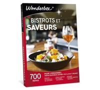 Idée cadeau - Bistrots et saveurs - Wonderbox - 700 repas en brasseries de caractère