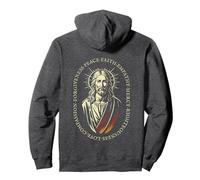Idée cadeau chrétienne Jésus Christ Love Faith Sweat à Capuche