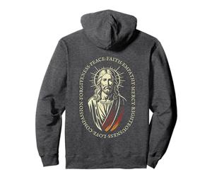 Idée cadeau chrétienne Jésus Christ Love Faith Sweat à Capuche