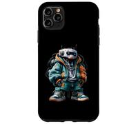 Idée cadeau cool streetwear robot futuriste motif urbain Coque pour iPhone 11 Pro Max