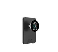 Idée cadeau cool streetwear robot futuriste motif urbain PopSockets PopWallet pour MagSafe